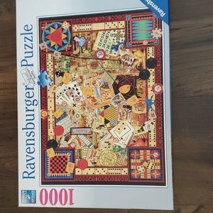 Ravensburger Vintage Games 1000 piece jigsaw puzzle